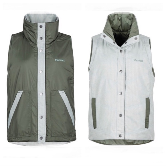 MARMOT Peyton Reversible Herringbone Vest - Picture 3 of 8